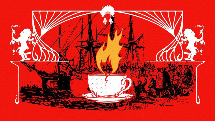 Boston Tea Party Ratusan Peti Teh Milik Inggris Dibuang Ke Laut Tirto Id