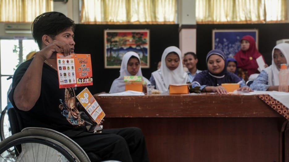 Masa Jeda Pemilu, Momentum KPU Jamin Hak Demokrasi Disabilitas
