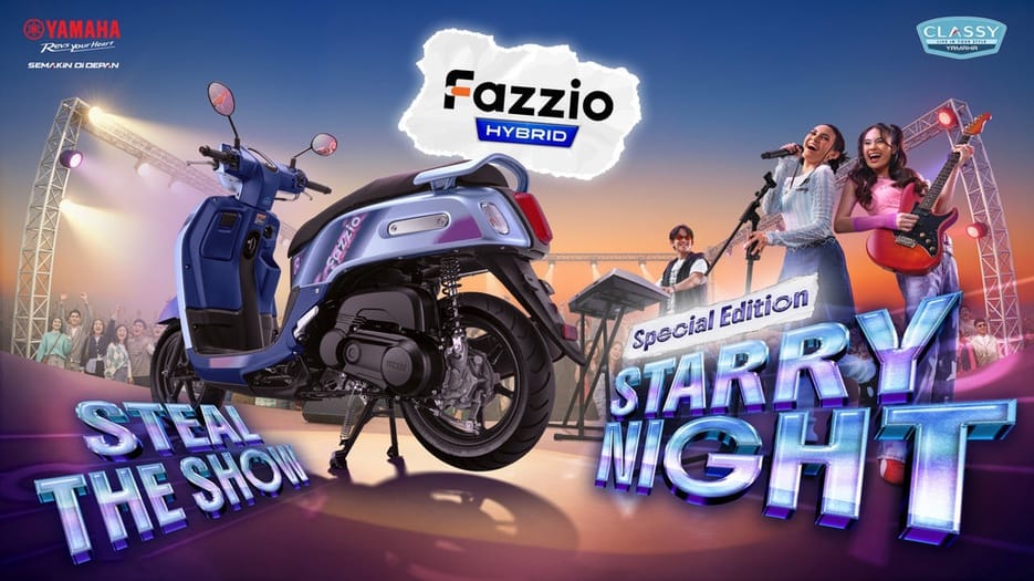 Harga Motor Fazzio Terbaru 2026, Spesifikasi, & Simulasi Kredit
