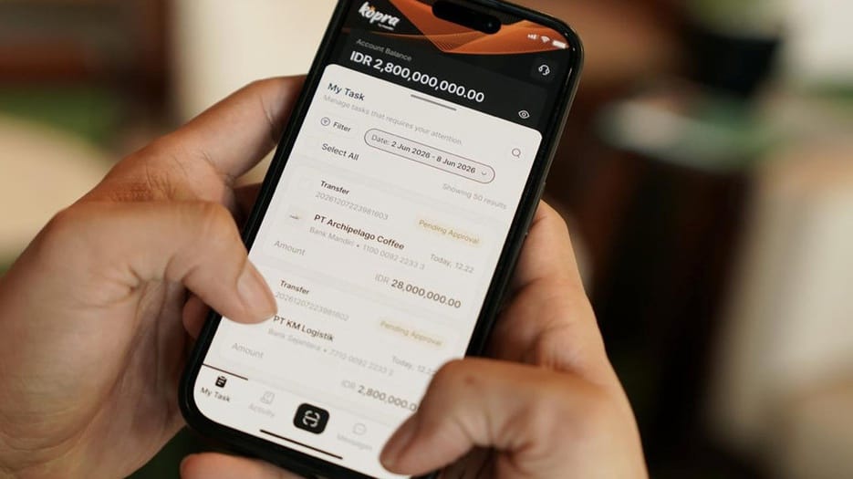 Dukung Transaksi Bisnis, Bank Mandiri Tambah Fitur Kopra Mobile