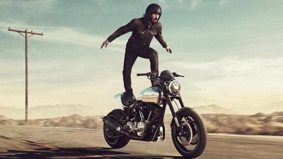 Rasa Cinta Keanu Reeves pada Motor Lahirkan ARCH Motorcycle
