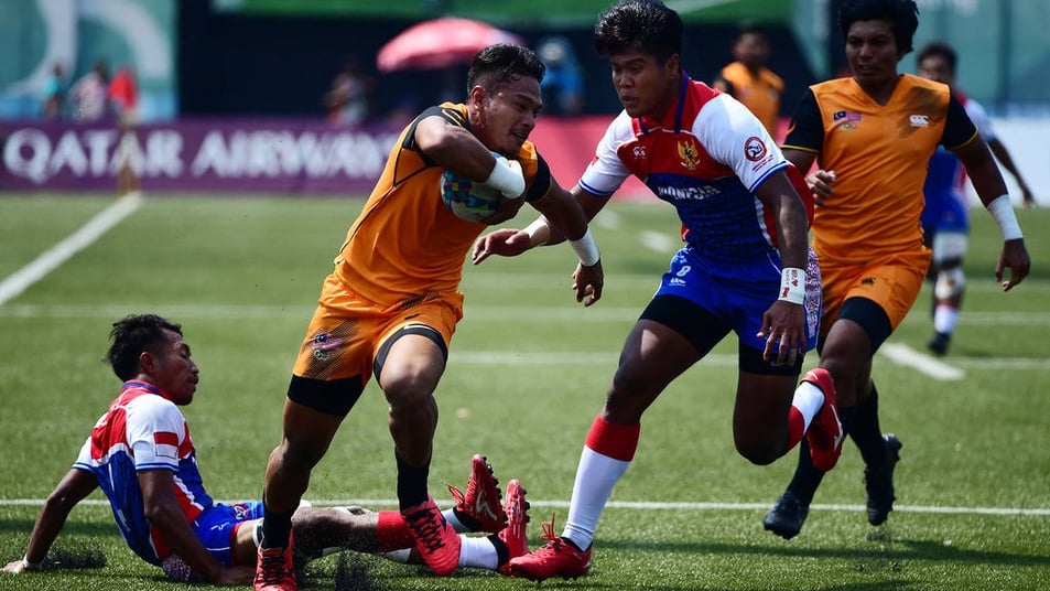 Rugby 7 Indonesia Vs Malaysia Foto Tirto Id