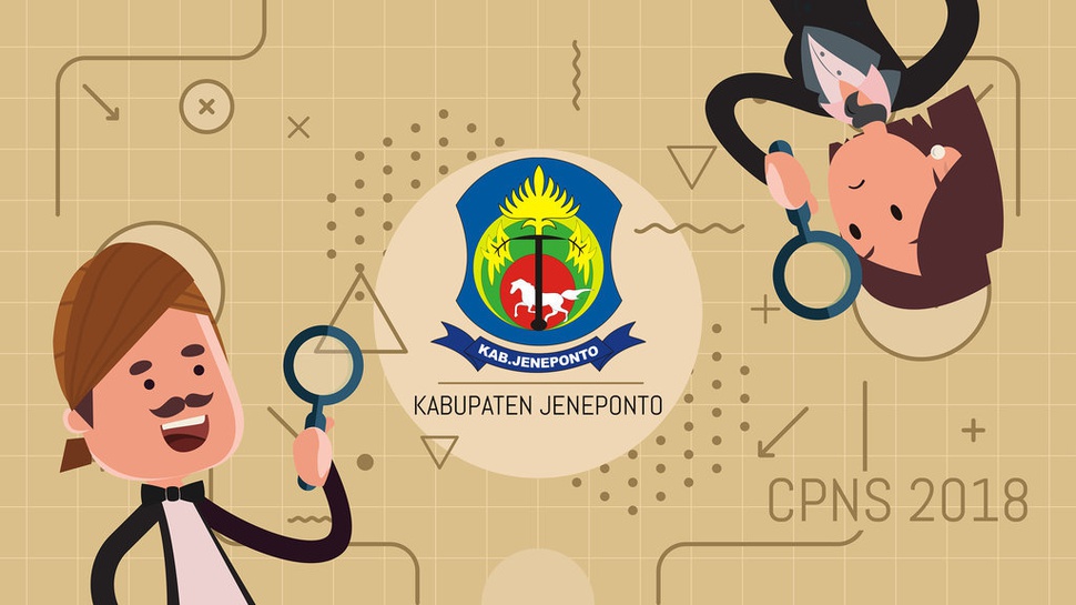 Pengumuman Seleksi Administrasi CPNS 2018 Kabupaten Jeneponto