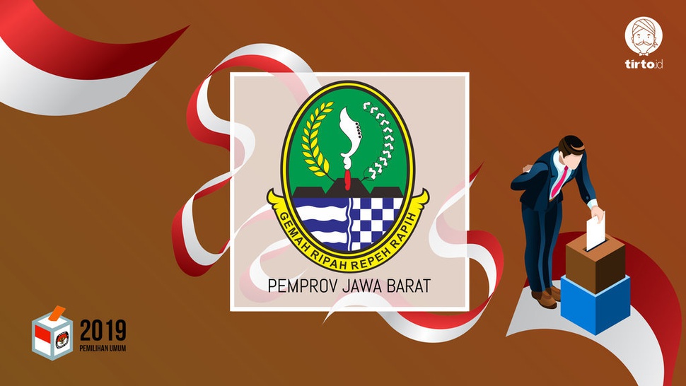Hasil Pilpres 2019 di Jawa Barat Versi Quick Count Lembaga Survei