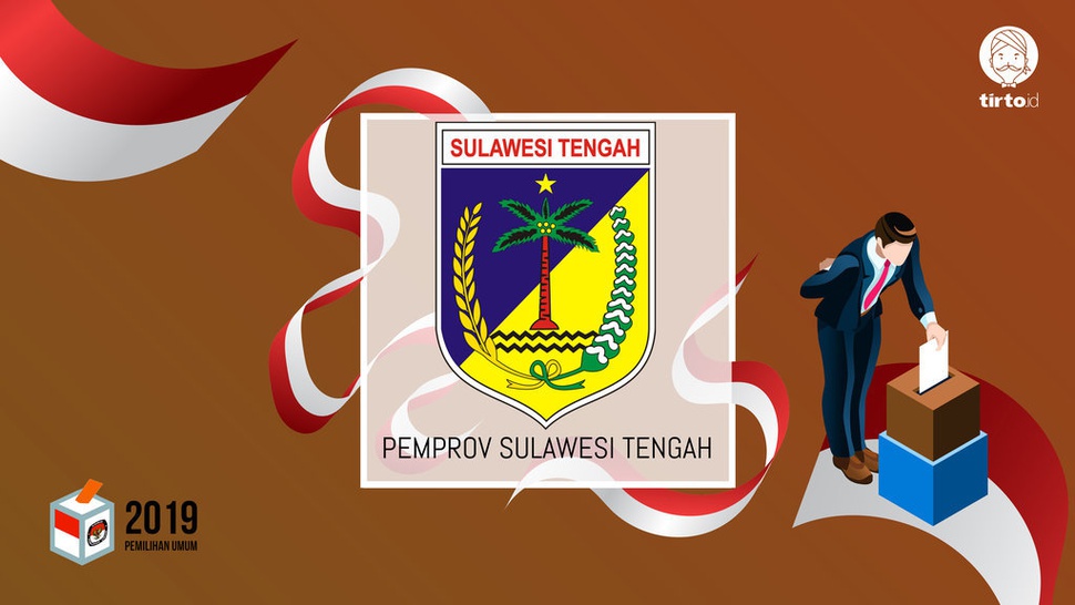 Hasil Pilpres 2019 di Sulawesi Tengah Versi Quick Count Lembaga Survei