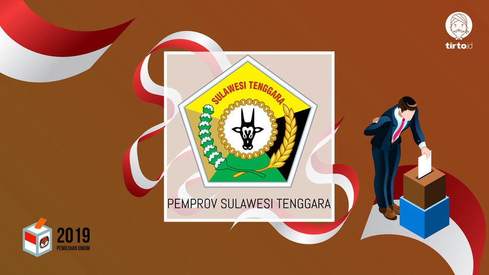 Hasil Pilpres 2019 di Sulawesi Tenggara Versi Quick Count Lembaga Survei