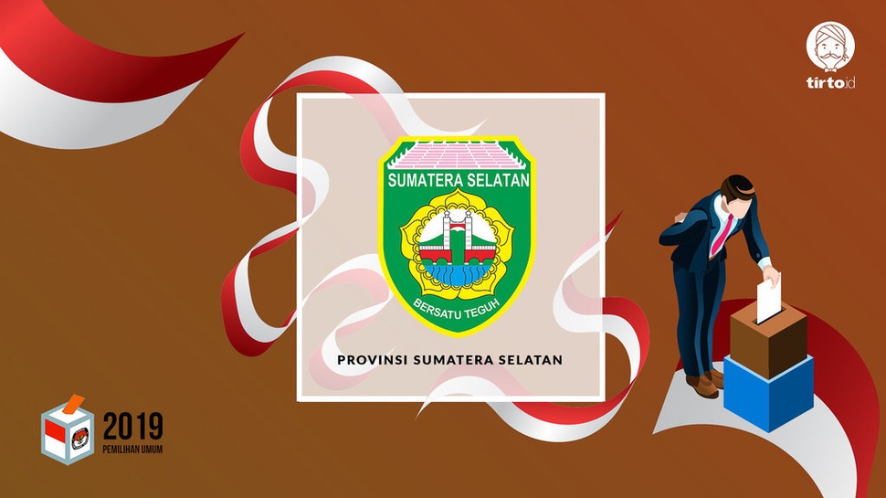 Hasil Pilpres 2019 di Sumatera Selatan Versi Quick Count Lembaga Survei
