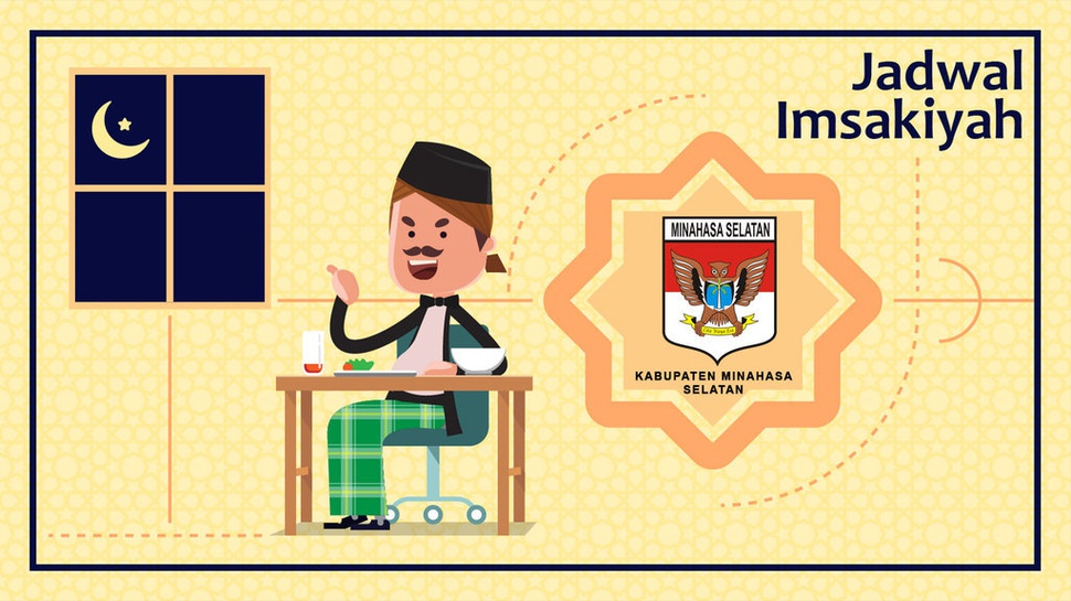Jadwal Buka dan Imsak Kota Bandung & Kab. Minahasa Selatan, Kamis, 23 Mei 2019