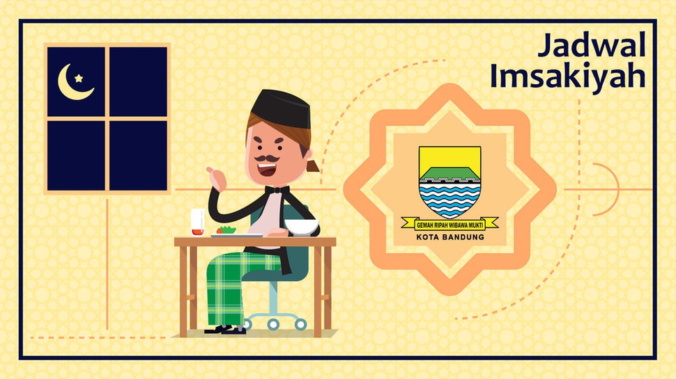 Jadwal Buka Puasa ke-13 di Kota Bandung, Hari Ini Sabtu, 18 Mei 2019