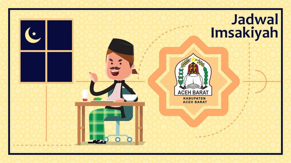 Jadwal Buka Puasa Hari Ini 23 Mei 2020 atau 30 Ramadan 1441 Kab. Aceh Barat