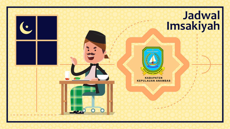 Waktu Buka dan Imsak Kota Semarang dan Kab. Kepulauan Anambas Hari Ini, Kamis, 23 Mei 2019