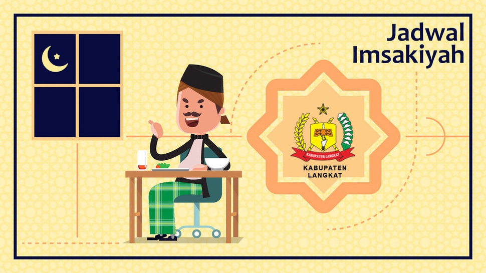 Jadwal Buka dan Imsak Kota Palembang & Kab. Langkat, Sabtu, 25 Mei 2019