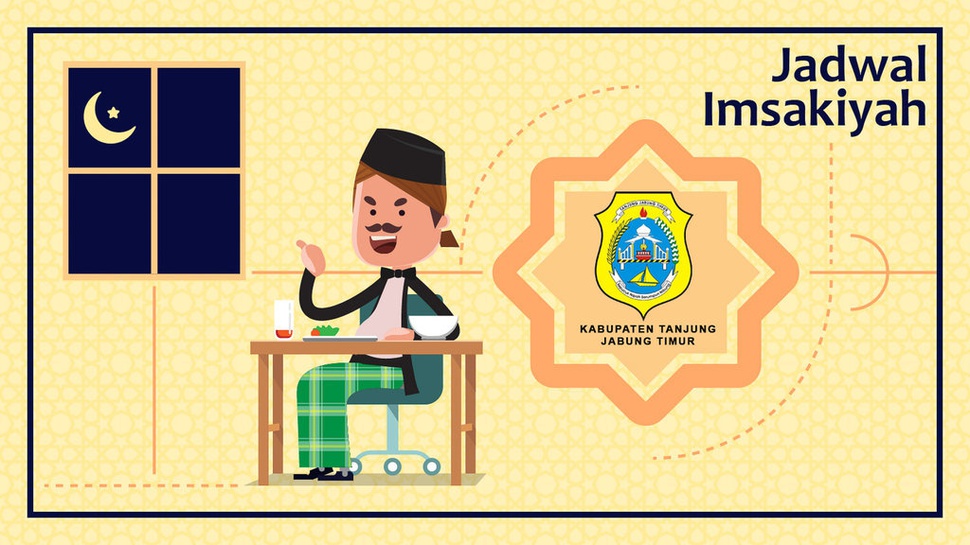 Jadwal Buka dan Imsak Kota Medan & Kab. Tanjung Jabung Timur, Sabtu, 25 Mei 2019