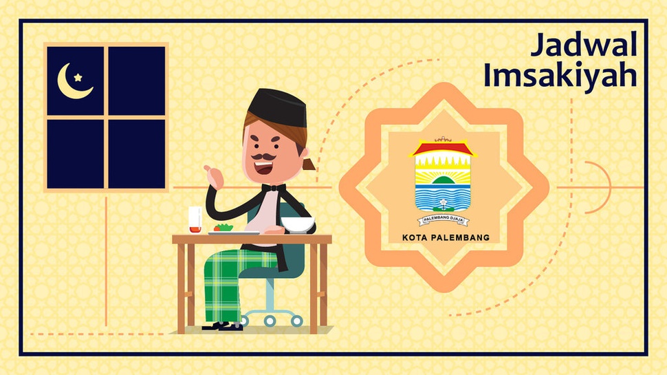Jadwal Buka Puasa Kota Palembang Hari Ini 23 Mei 2020 atau 30 Ramadan 1441