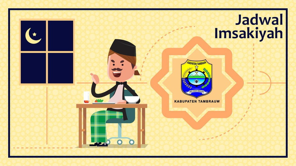 Jadwal Buka dan Imsak Kota Yogyakarta & Kab. Tambrauw, Kamis, 23 Mei 2019