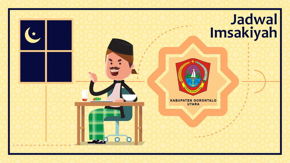 Jadwal Buka dan Imsak Kota Makassar & Kab. Gorontalo Utara, Sabtu, 18 Mei 2019