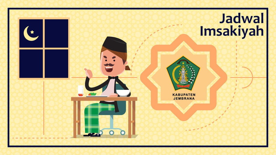 Jadwal Buka dan Imsak Kota Yogyakarta & Kab. Jembrana, Selasa, 7 Mei 2019