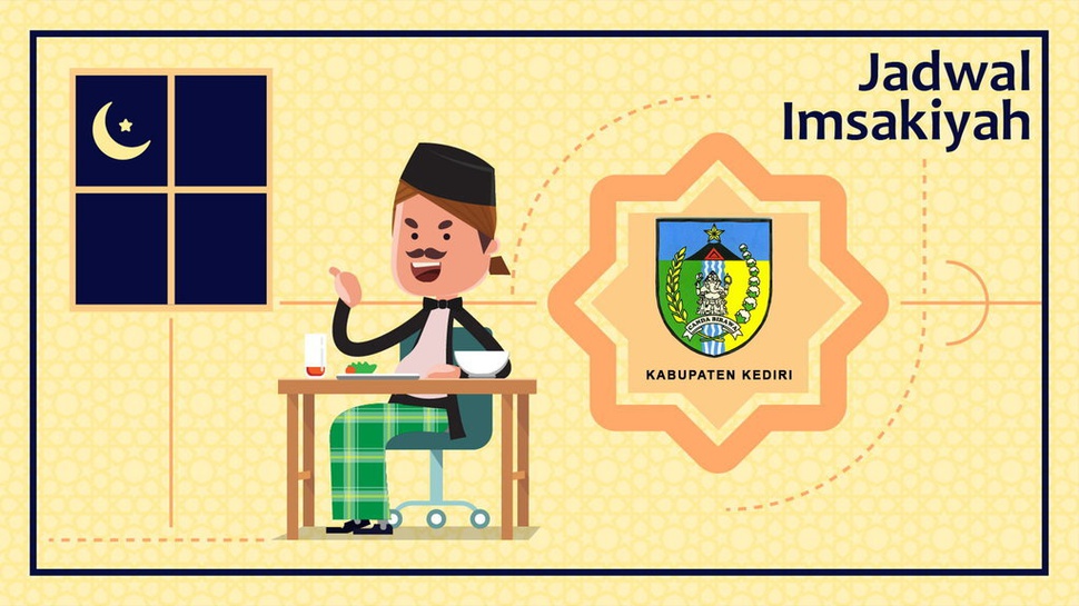 Jadwal Buka dan Imsak Kota Semarang & Kab. Kediri, Kamis, 23 Mei 2019