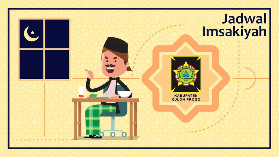Jadwal Buka dan Imsak Kota Bandung & Kab. Kulon Progo, Sabtu, 25 Mei 2019