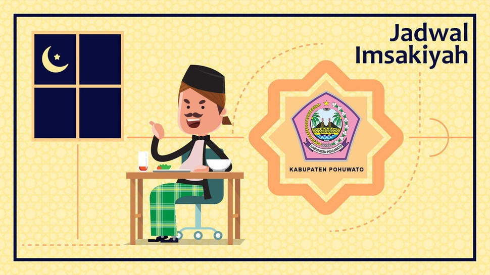 Waktu Buka dan Imsak Kota Makassar dan Kab. Pohuwato Hari Ini, Sabtu, 25 Mei 2019