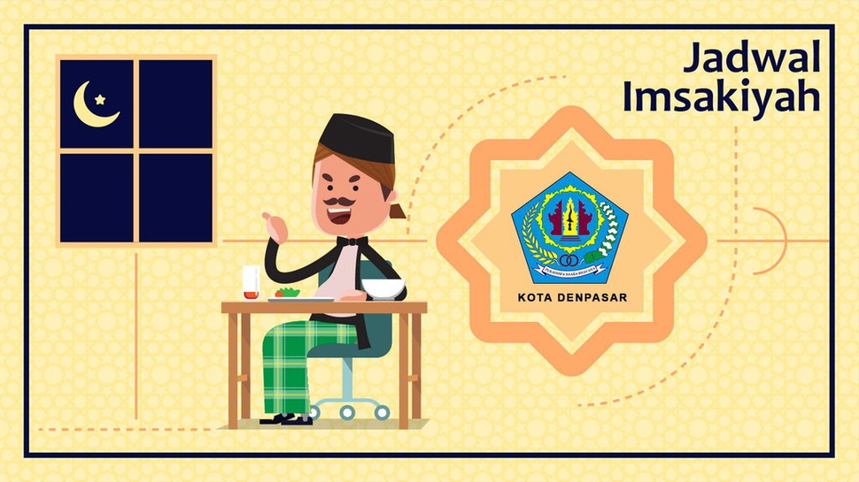 Jadwal Buka dan Imsak Kota Medan & Kota Denpasar, Sabtu, 25 Mei 2019