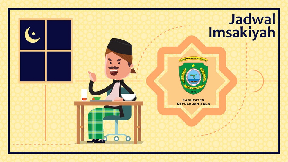Jadwal Buka dan Imsak Kota Bandung & Kab. Kepulauan Sula, Sabtu, 25 Mei 2019