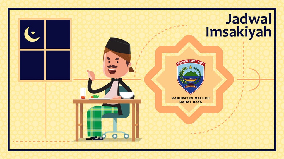 Jadwal Buka Puasa Kab. Maluku Barat Daya 13 Ramadan 1440H atau Sabtu, 18 Mei 2019