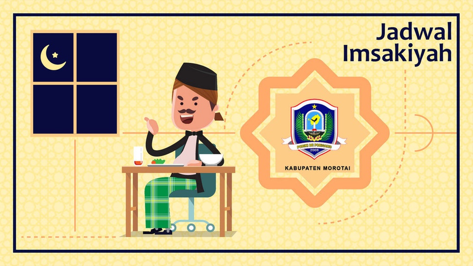 Jadwal Buka Puasa Kab. Pulau Morotai Hari Ini 23 Mei 2020 atau 30 Ramadan 1441