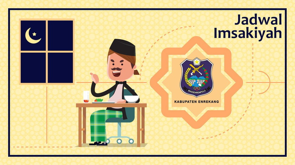 Waktu Buka dan Imsak Kota Makassar dan Kab. Enrekang Hari Ini, Sabtu, 18 Mei 2019