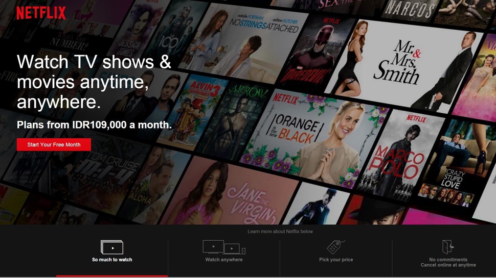Netflix di Indonesia, Dijegal Sebelum Berkembang