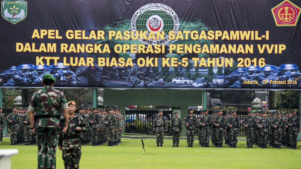 4.877 Prajurit TNI Siap Amankan KTT OKI