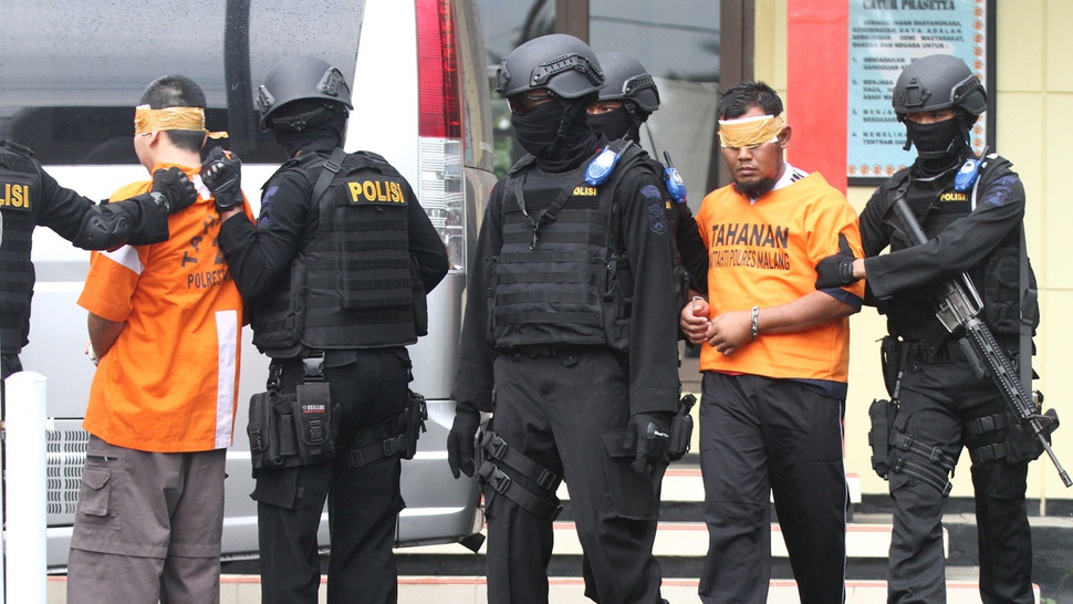 Lagi, Densus 88 Tangkap Dua Terduga Teroris di Malang