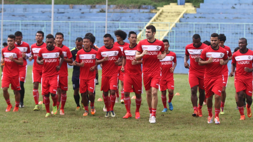 Madura United FC Lampaui Target di PGK 2016