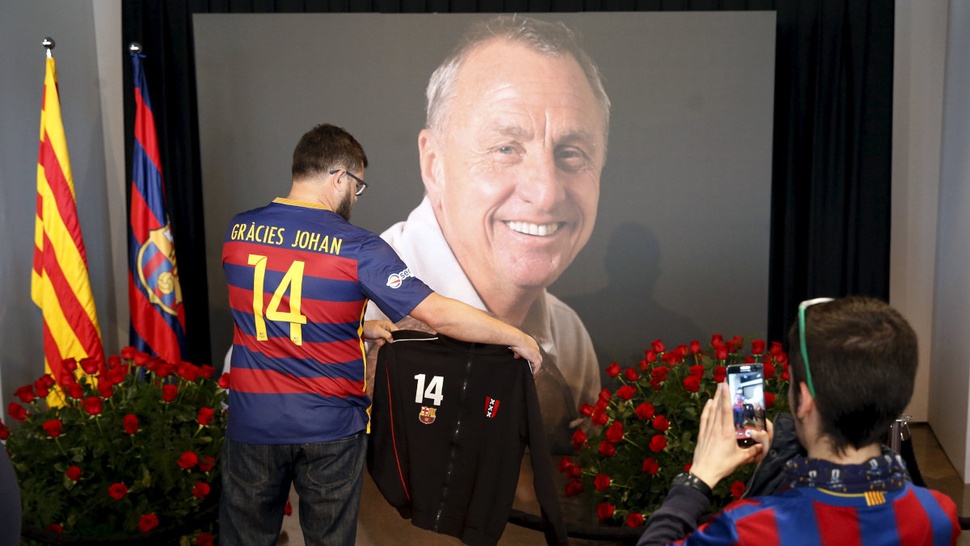 Kematian Cruyff Motivasi Barca Menangkan El Clasico