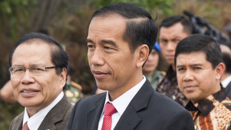 Presiden Jokowi Tinjau Saluran Irigasi dari Dana Desa