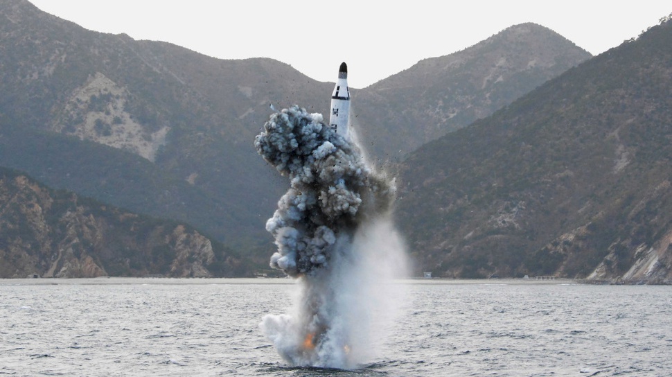 Peluncuran Rudal Korea Utara Gagal
