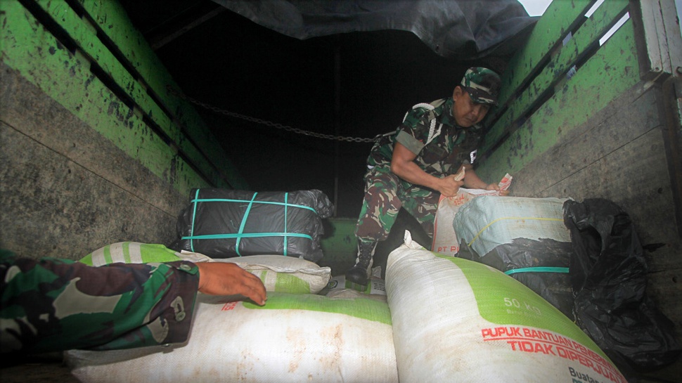 Tempat Oplos Pupuk di Jateng Digrebek Polisi