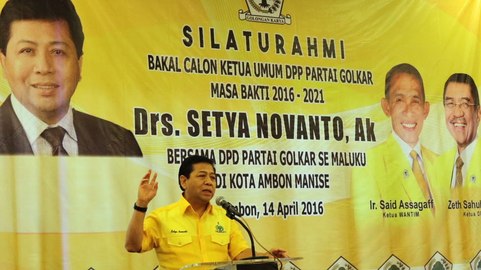 Setya Novanto Siap Pimpin Partai Golkar