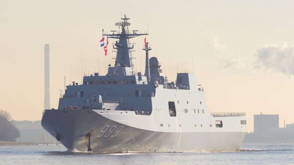Singapura Kirim Kapal Perang RSS Intrepid ke Cina
