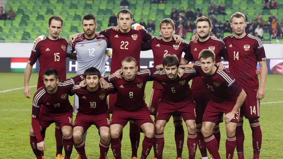 Skuat Lengkap Rusia di Euro 2016