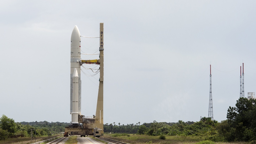 Detik-detik Bersejarah Peluncuran Satelit BRIsat