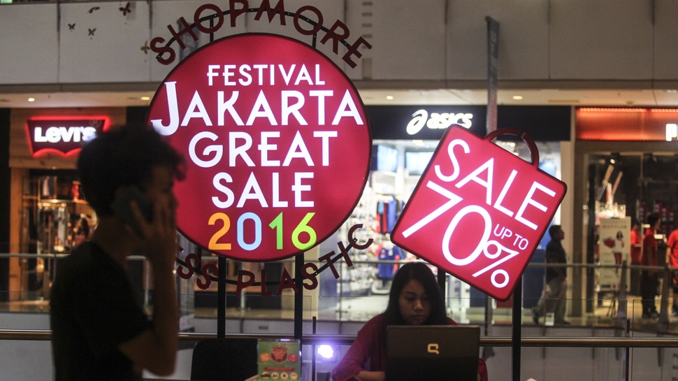 Jakarta Great Sale Target Rp15 T