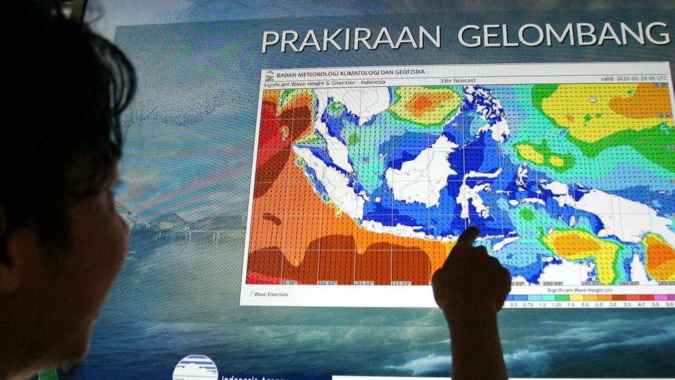 BMKG Prediksi Puncak Pasang Air Laut Saat Arus Balik Lebaran