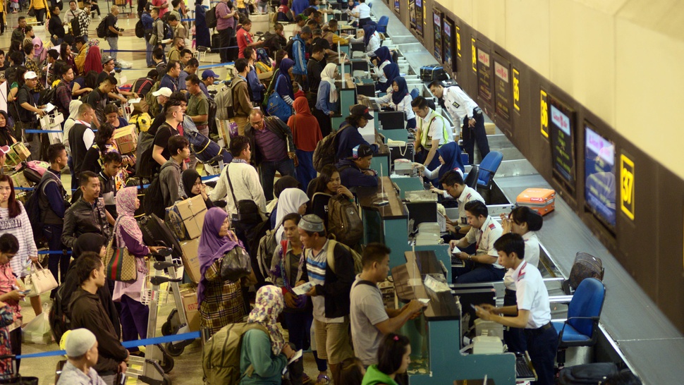 Bandara Hang Nadim Dipadati 40.000 Pemudik