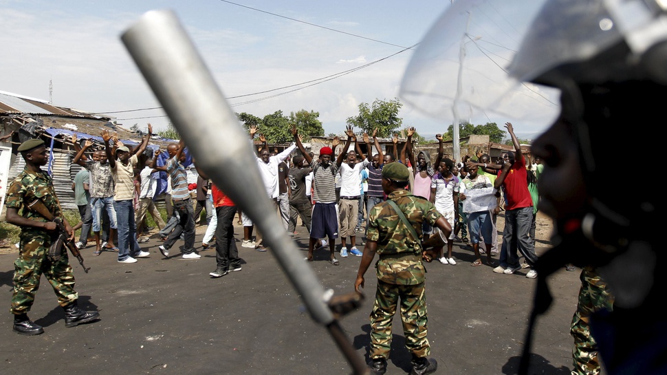 PBB Kerahkan 228 Polisi untuk Jaga Burundi