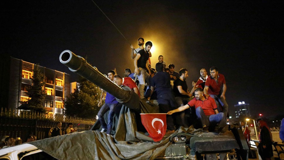 Turki di Tengah Upaya Kudeta Militer