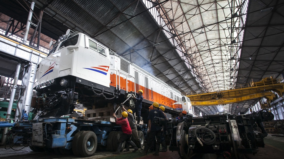 Indonesia Kirim Gerbong Kereta ke Myanmar