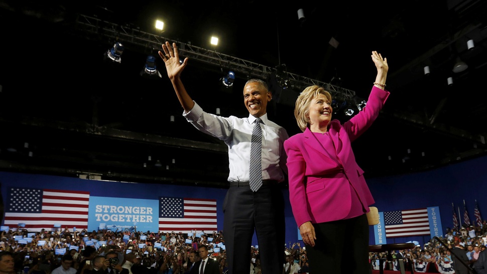 Hillary Clinton Tak Semenarik Obama di Mata Para Milenial