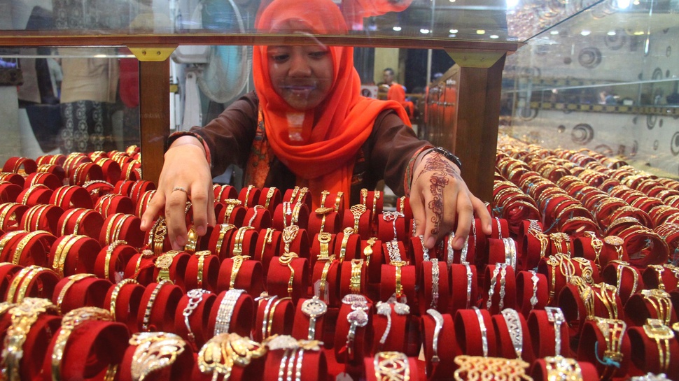 Harga Emas Perhiasan dan Berlian di Jakarta 18 Agustus