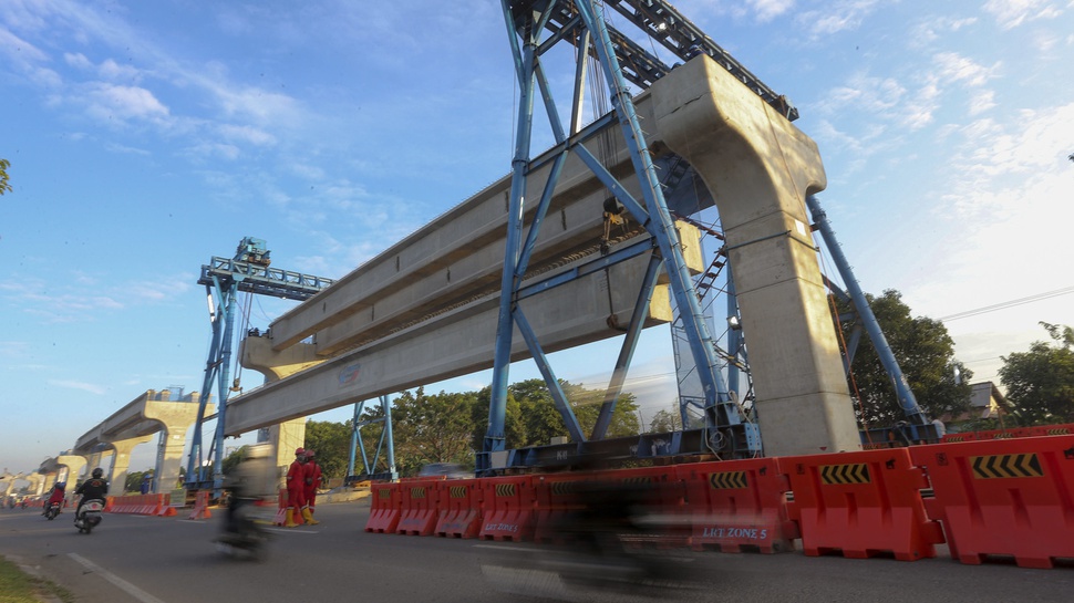 Pembangunan LRT Palembang Rampung Sebelum Asian Games